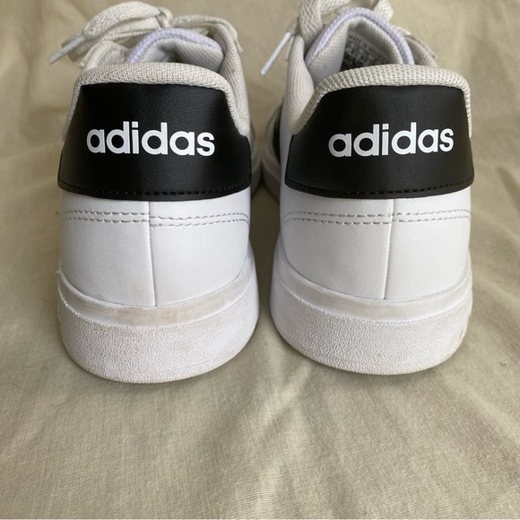 Adidas Grand Court 2.0 White Black- Men’s -7, Women’s-9 - Picture 5 of 9